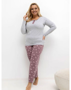 221187 Pyjama Taille Plus Forever Pink