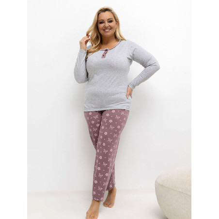 221187 Pyjama Taille Plus Forever Pink