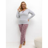 221187 Pyjama Taille Plus Forever Pink