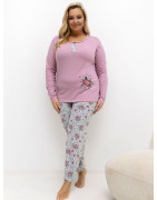221188 Pyjama Taille Plus Forever Pink