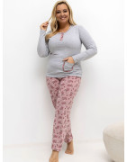 221192 Pyjama Taille Plus Forever Pink