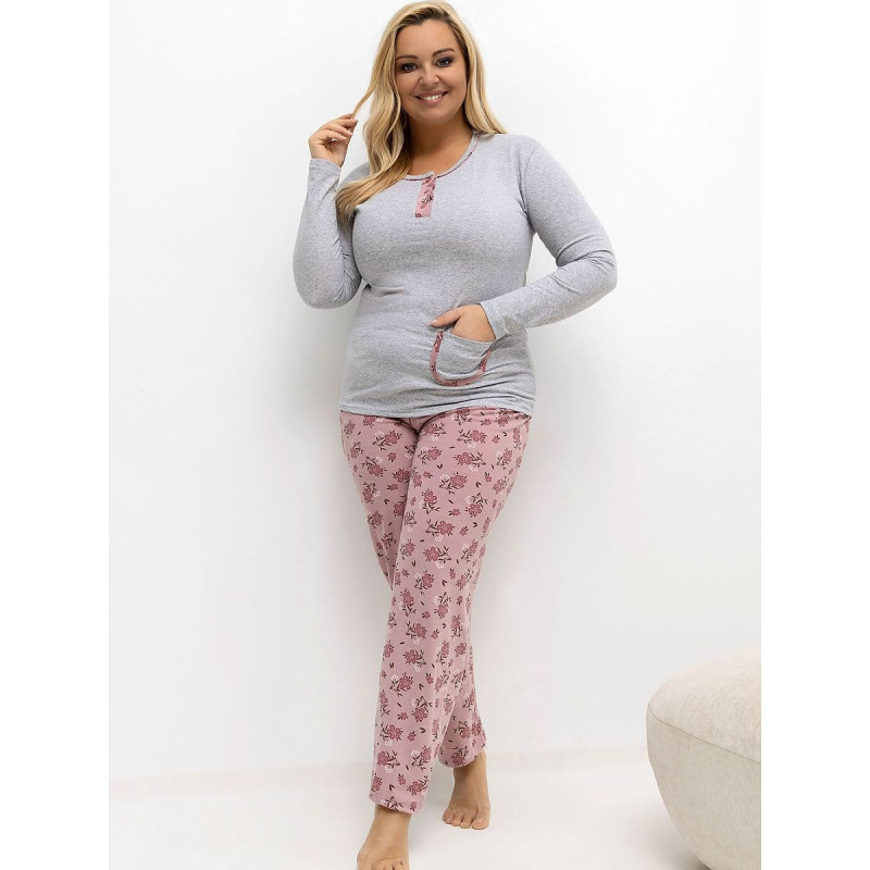 221192 Pyjama Taille Plus Forever Pink