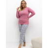221197 Pyjama Taille Plus Forever Pink