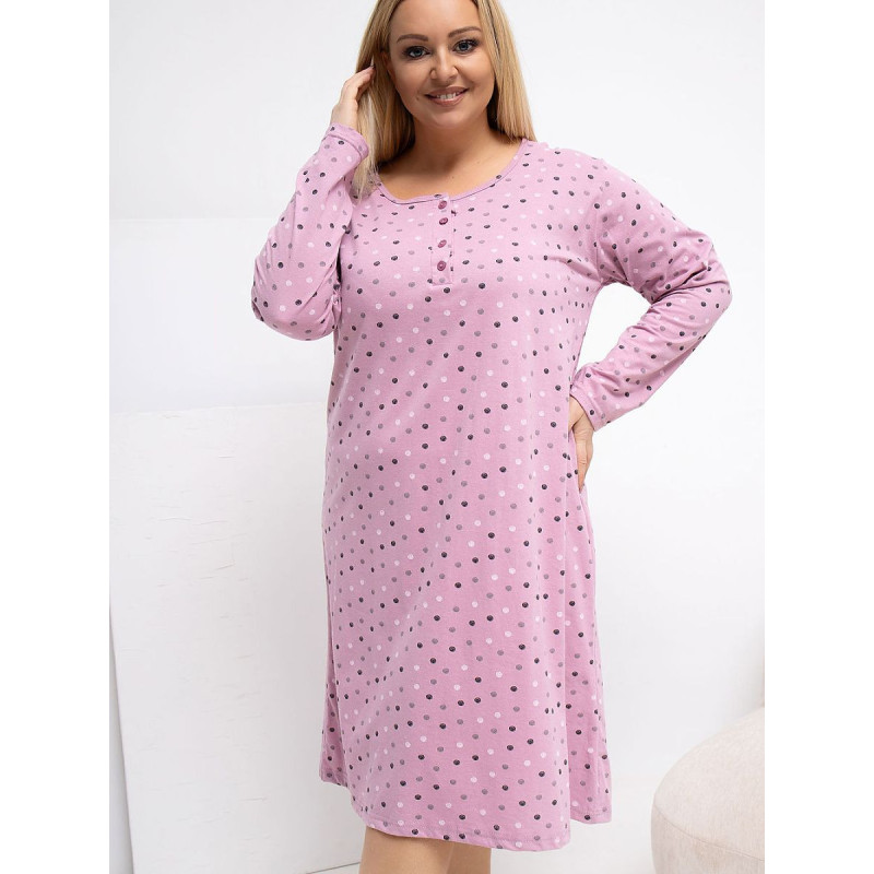 223303 Chemise de nuit Plus Size Forever Pink