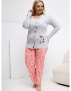 223305 Pyjama Taille Plus Forever Pink