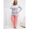 223305 Pyjama Taille Plus Forever Pink