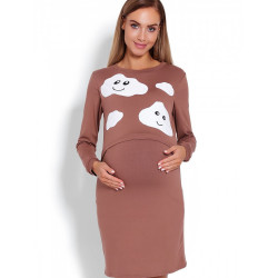 122964 Chemise de nuit de grossesse PeeKaBoo