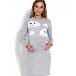 122965 Chemise de nuit de grossesse PeeKaBoo