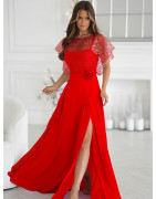 219688 Robe longue Bicotone