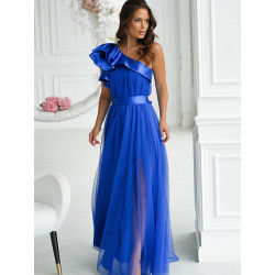 200243 Robe longue Bicotone