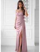 225365 Robe longue Bicotone