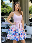 167550 Robe de cocktail Bicotone