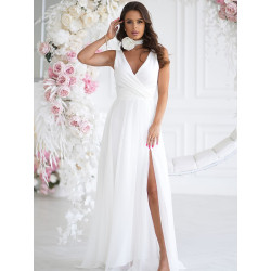 199331 Robe longue Bicotone