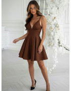 221603 Robe courte Bicotone