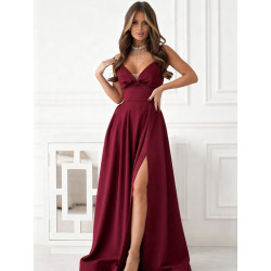 221608 Robe longue Bicotone