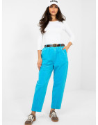 224057 Pantalon en velours côtelé Italy Moda