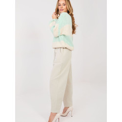 224386 Pantalon en velours côtelé Italy Moda