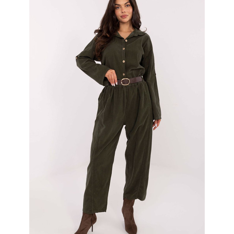 220817 Pantalon en velours côtelé Italy Moda