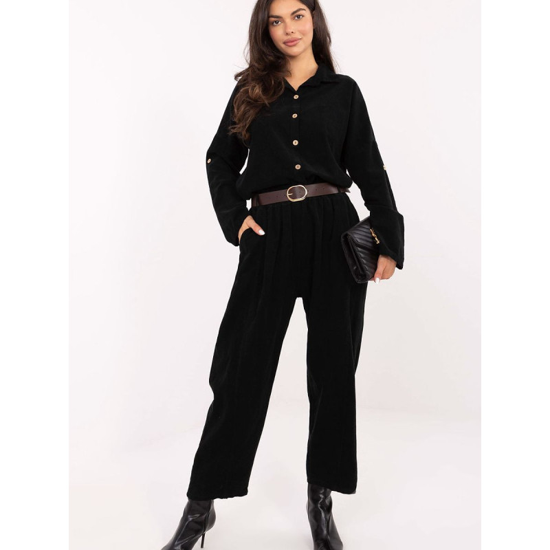 220821 Pantalon en velours côtelé Italy Moda