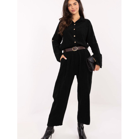 220821 Pantalon en velours côtelé Italy Moda