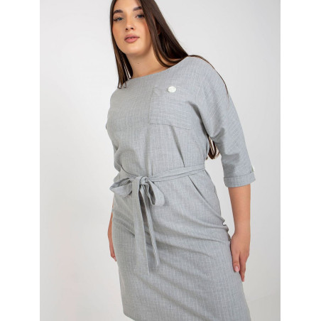 174936 Plus size Robe Lakerta