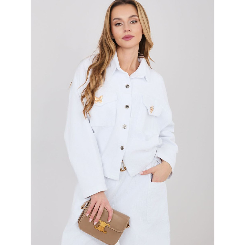 225427 Veste en velours côtelé Rue Paris