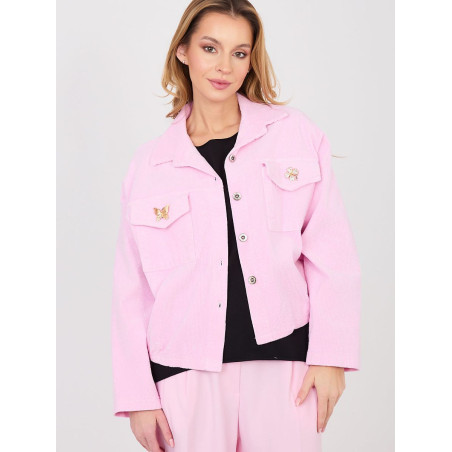 224981 Veste en velours côtelé Rue Paris