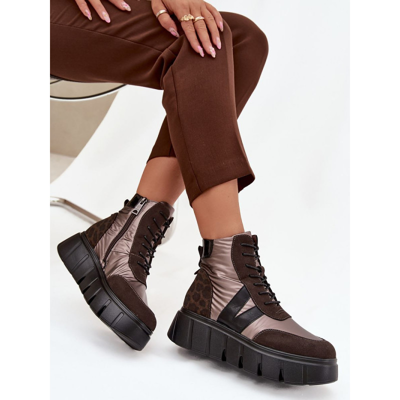 222521 Bottes à plateforme Step in style