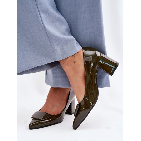 225604 Escarpins talon large Step in style