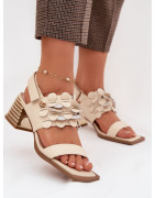 225349 Sandales à talons Step in style