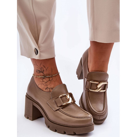 183958 Chussures basses à talons Step in style