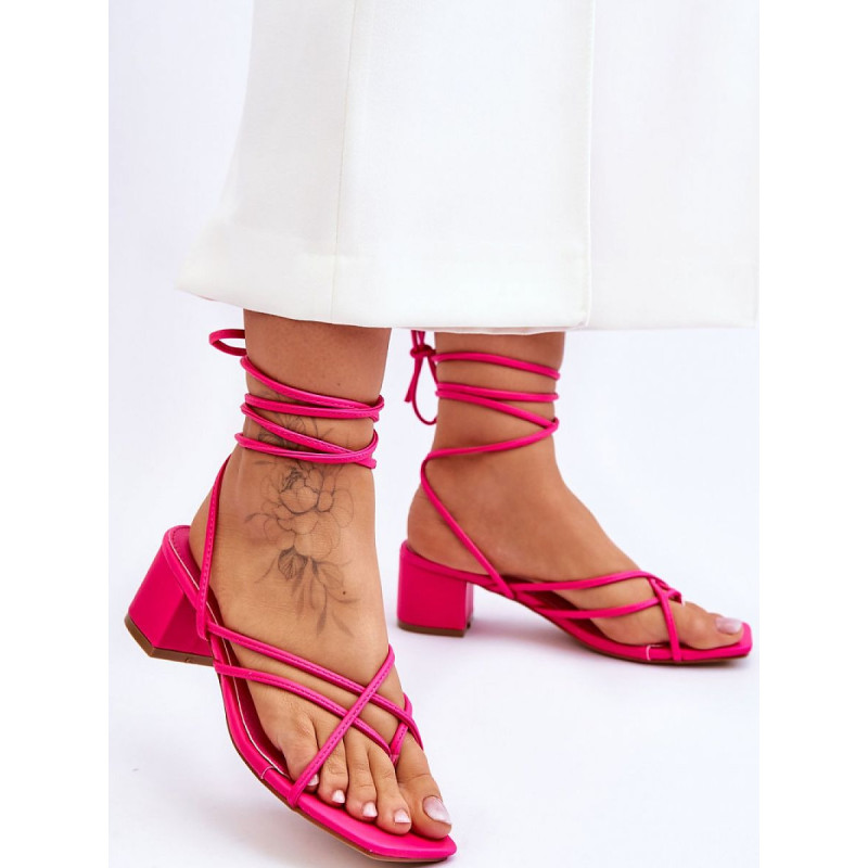 180119 Sandales à lacets Step in style