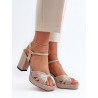 195544 Sandales à talons Step in style