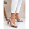 206819 Escarpins talon large Step in style