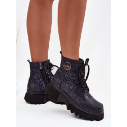 222950 Bottes à plateforme Step in style