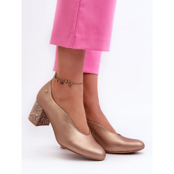 198121 Escarpins talon large Step in style