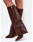 218093 Bottes à talons Step in style