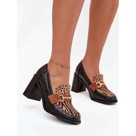 217843 Chussures basses à talons Step in style