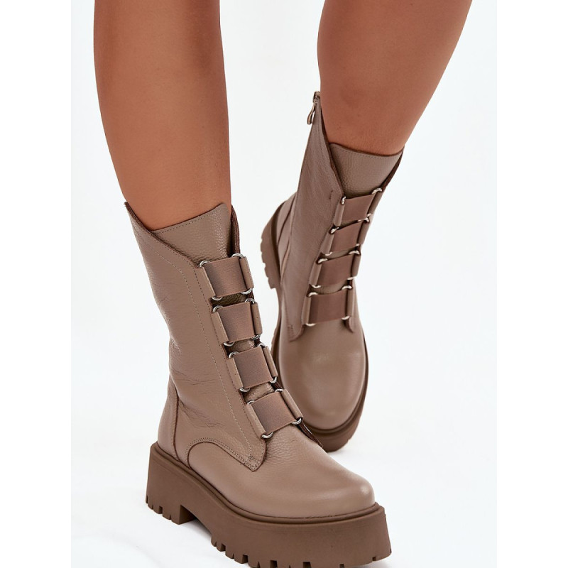 222965 Bottes à plateforme Step in style